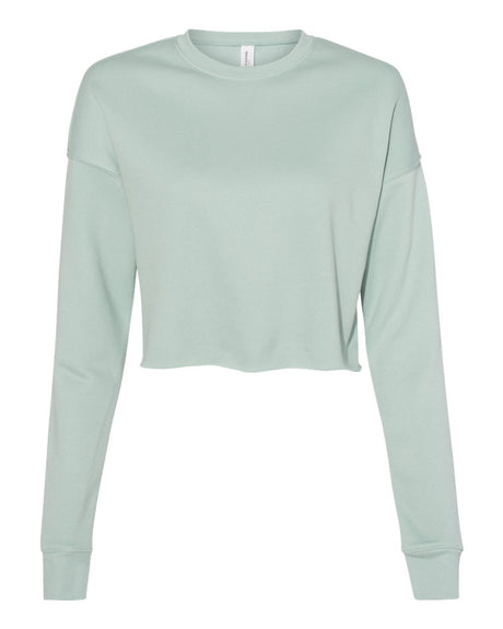Bella + Canvas Women's Cropped Crew Fleece Shirt