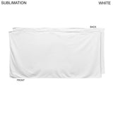 Colored Microfiber DriLite Terry Beach Towel, 30x60, Sublimated in Any PMS color Edge to Edge 1 side