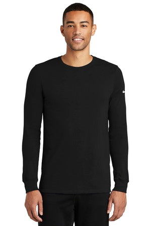 Nike Men's Dri-FIT Cotton/Poly Long Sleeve Tee