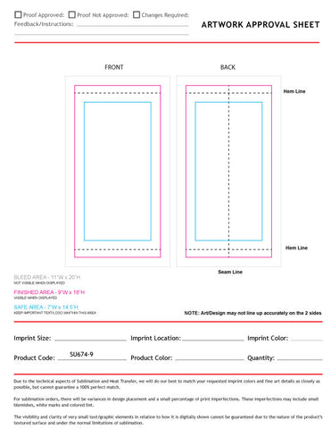 24 Hr Express Ship - Sublimated Multifunction Tubular Neck Gaiter (In stock, Fast production)