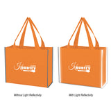 Laminated Reflective Non-woven Shopper Bag