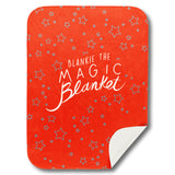 24 Hr Express Ship - Sherpa Faux Wool Lined Micro Mink Baby Blanket, 30x40, Sublimated