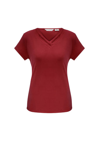 Ladies Lana Short Sleeve Top