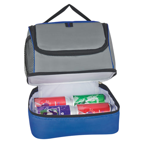 Two Compartment Lunch Pail Bag