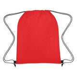 Wave Design Non-woven Drawstring Bag
