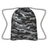 Reflective Camo Drawstring Sports Pack