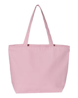 000508 Q-Tees™ 25L Zippered Tote Bag