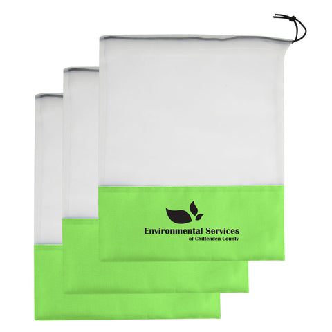 3 Pc. Market Mesh Set With 100% Rpet Material