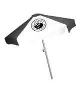 7' Telescopic Aluminum Market Umbrella with Valence