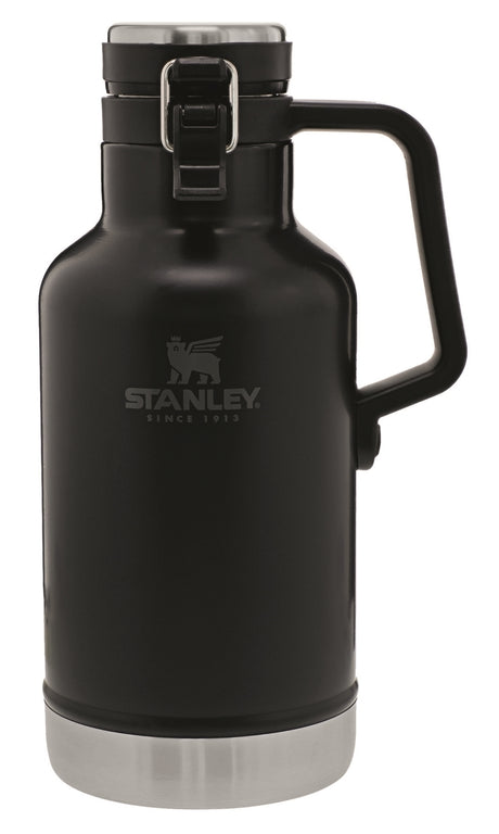 Stanley® Classic Easy-Pour Growler 64oz vacuum insulated stainless black matte - Etched
