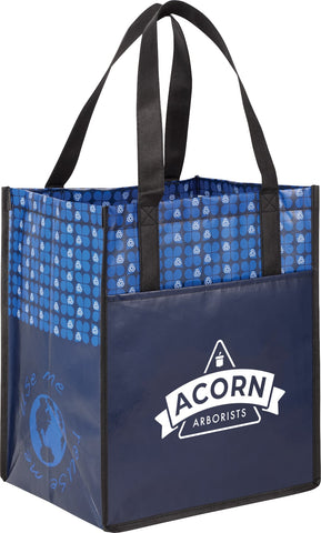 Big Grocery Laminated Non-Woven Tote