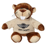 11" Bucky Beaver w/Machine Knit Sweater Embroidered