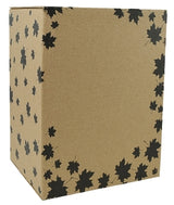 ~Vines 16oz 2tone caramel/black mug in a Black Leaf Gift box