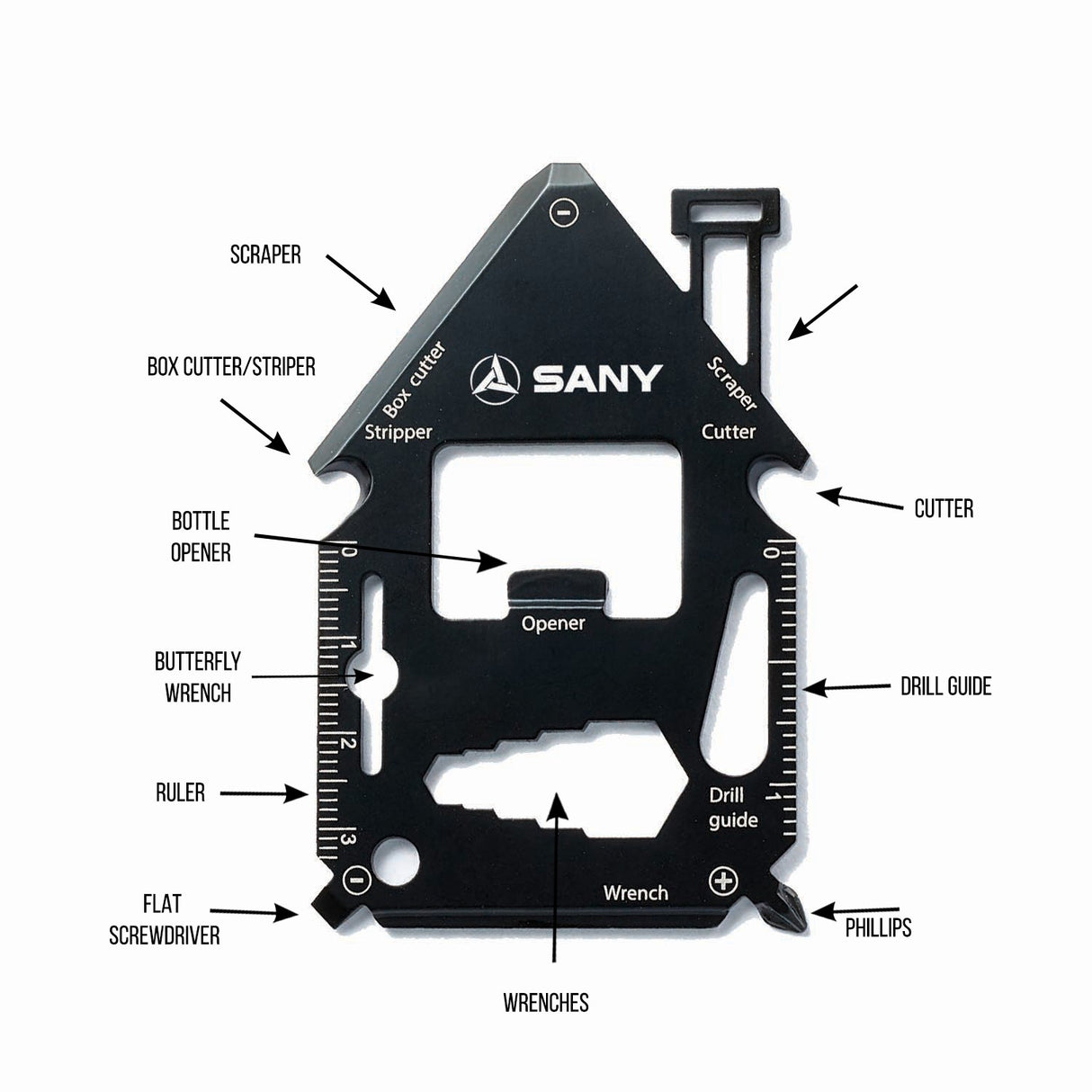 Cedar Creek® House Card Multi-Tool