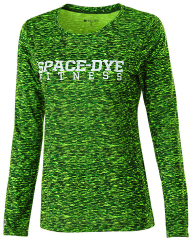 Ladies' Space Dye Shirt Long Sleeve Shirt