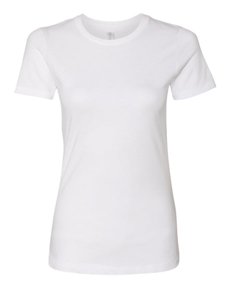 Next Level Women's Cotton Short Sleeve Boyfriend Crew T-Shirt