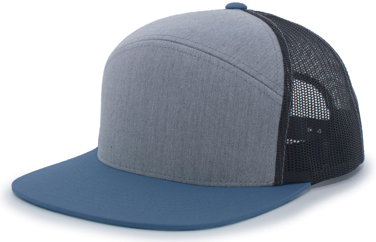 6-Panel Arch Trucker Snapback Cap