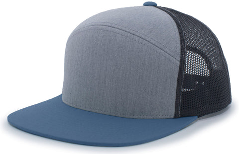 6-Panel Arch Trucker Snapback Cap