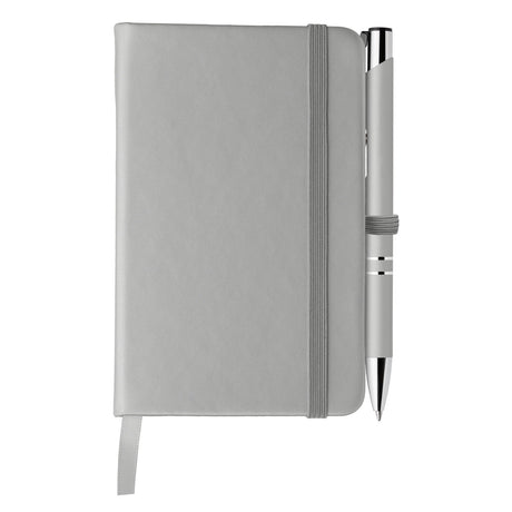 Miller Softy Metallic Notebook & Tres-Chic Pen Gift Set