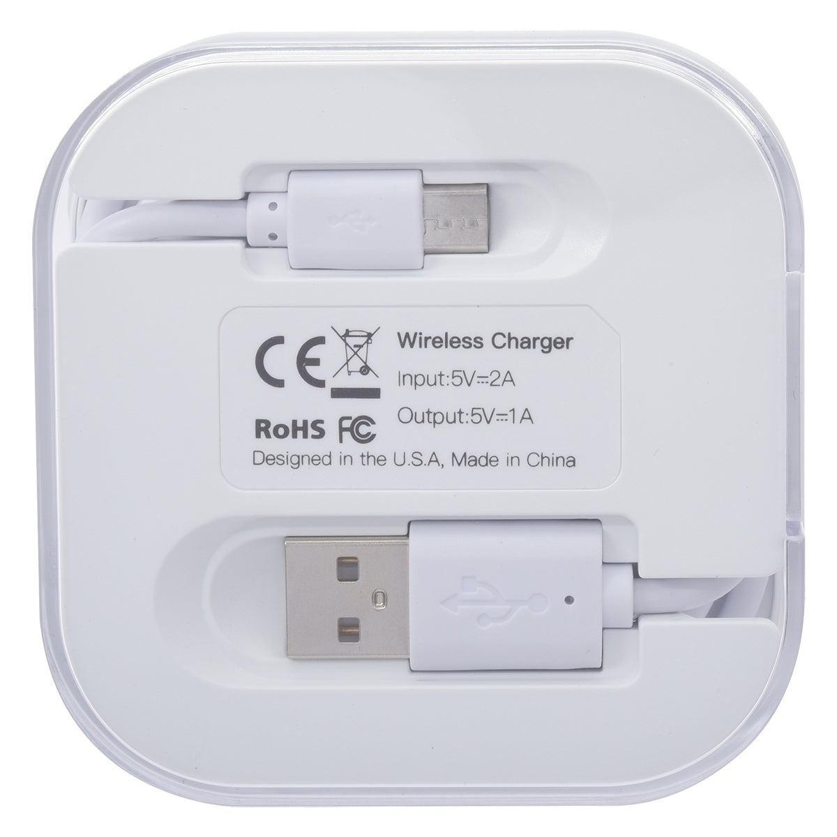 Power House Wireless Charging Pad With Cord Wrap