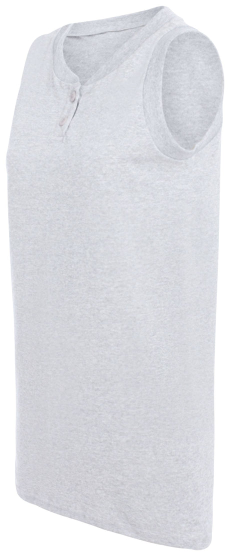 Ladies' Sleeveless Two Button Softball Jersey