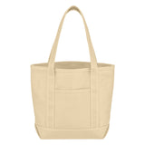 Small Cotton Canvas Yacht Tote Bag