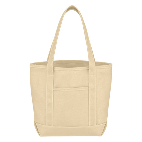 Small Cotton Canvas Yacht Tote Bag