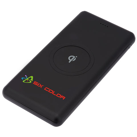 10000mAh UL Certified Qi Ring Wireless Power Bank & Charger