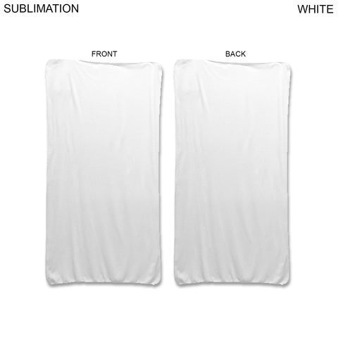 Ultra Soft and Smooth Microfleece Blanket, 30x60, Sublimated Edge to Edge 2 sides