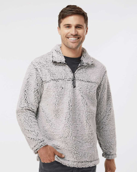Boxercraft Unisex Sherpa Fleece Quarter-Zip Pullover