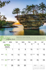Galleria Wall Calendar 2025 Living Healthy