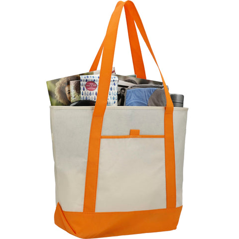 Lighthouse Non-Woven Boat Tote