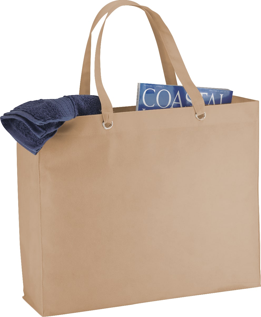 Oak Non-Woven Shopper Tote