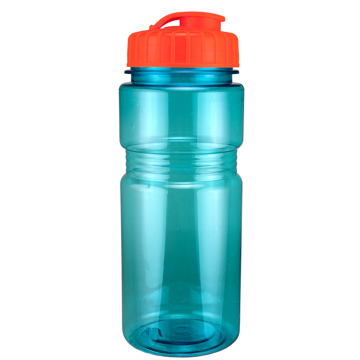 20 Oz. Translucent Recreation Bottle w/ Flip Top Lid