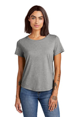Allmade Women's Relaxed Tri-Blen Scoop Neck Tee