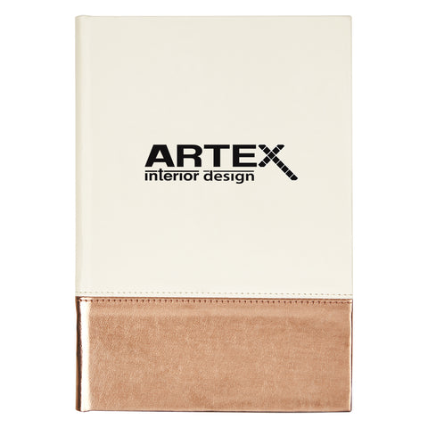 Metallic Two-tone Journal