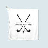 Polyester Microfiber Golf Towel 16"X16"