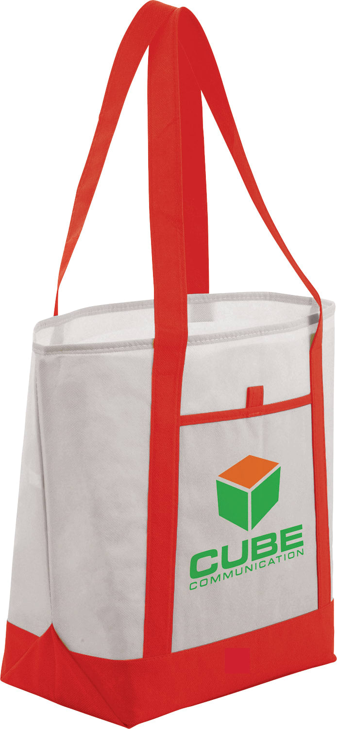 Lighthouse Non-Woven Boat Tote