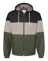 Weatherproof Vintage Colorblocked Hooded Rain Jacket