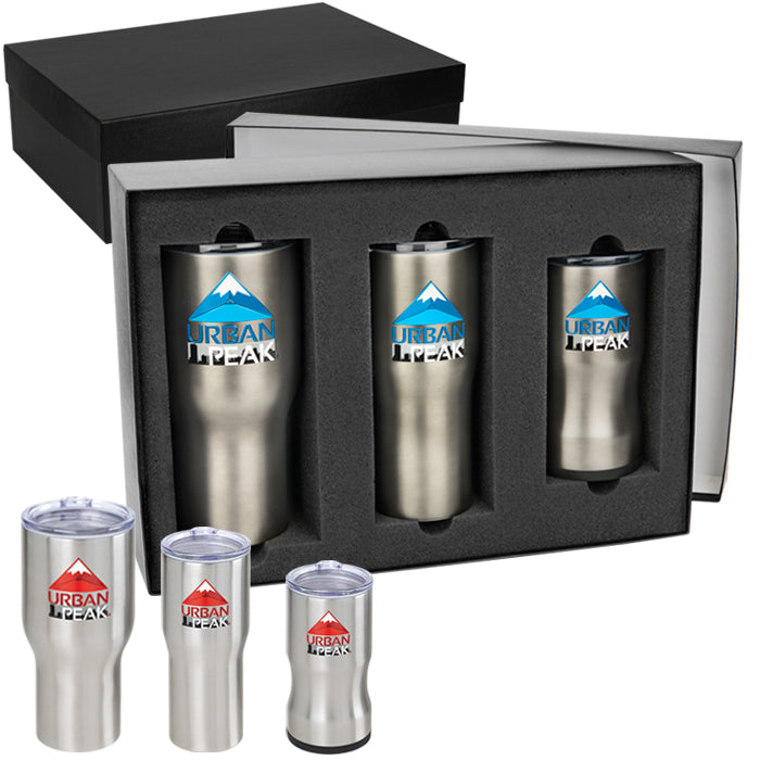 Urban Peak® 30 oz/20 oz 3-in-1 Insulator Gift Set