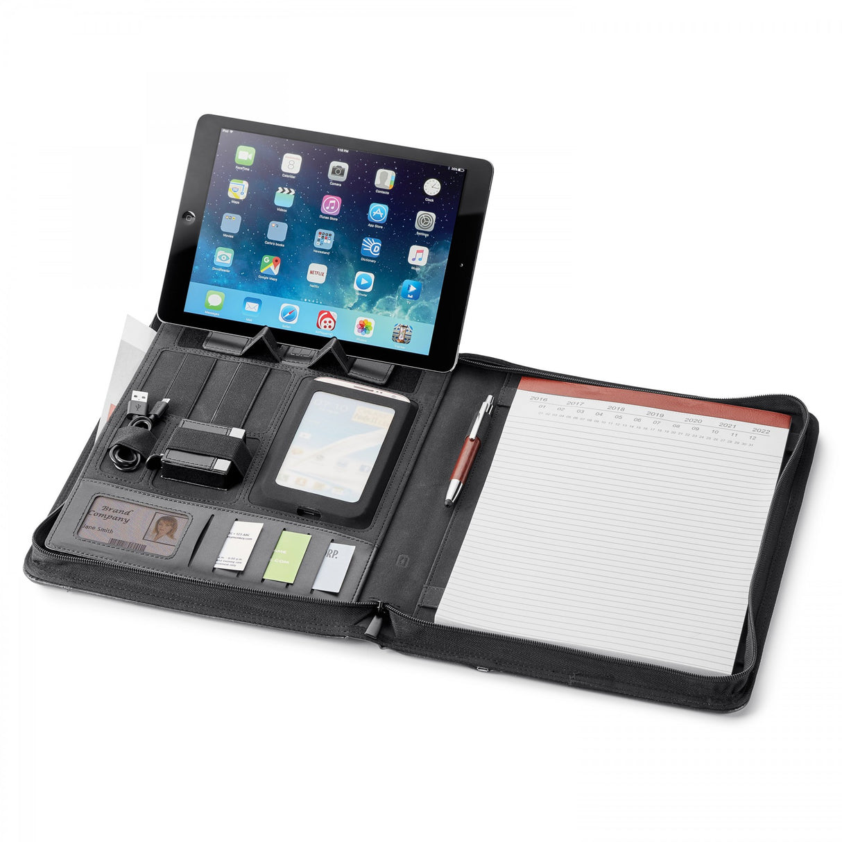 FABRIZIO 5,000 mAh POWER BANK ZIP PORTFOLIO INCLUDES UL CERTIFIED BATTERY