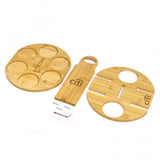 Bamboo Bottle/Glass Organizer