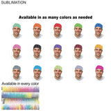 48 Hr Quick Ship - Team Building Sublimated Multifunction Tubular Headwear (Fandanna Bandanna)