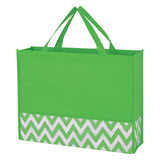 Zigzag Non-woven Tote Bag