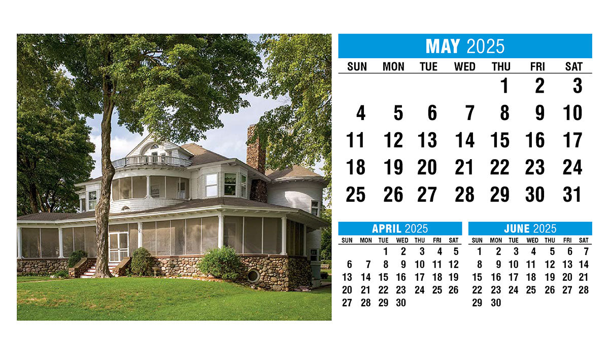 Homes Desk Tent Calendar