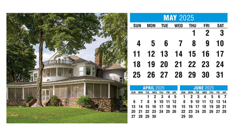 Homes Desk Tent Calendar