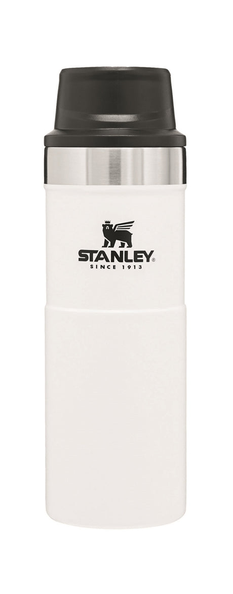 Stanley® Classic Trigger-Action travel mug 16oz white