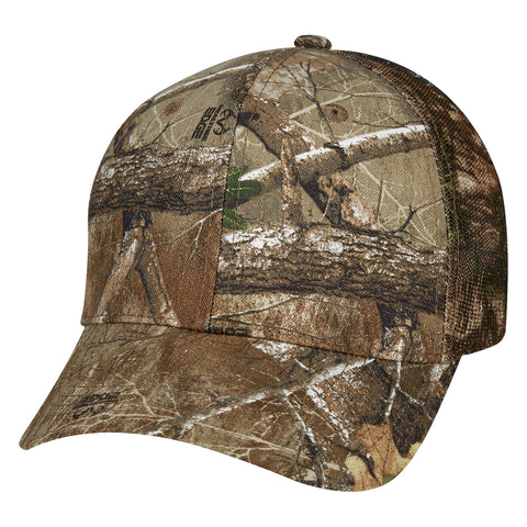 Realtree¬Æ And Mossy Oak¬Æ Hunter's Retreat Mesh Back Camouflage Cap