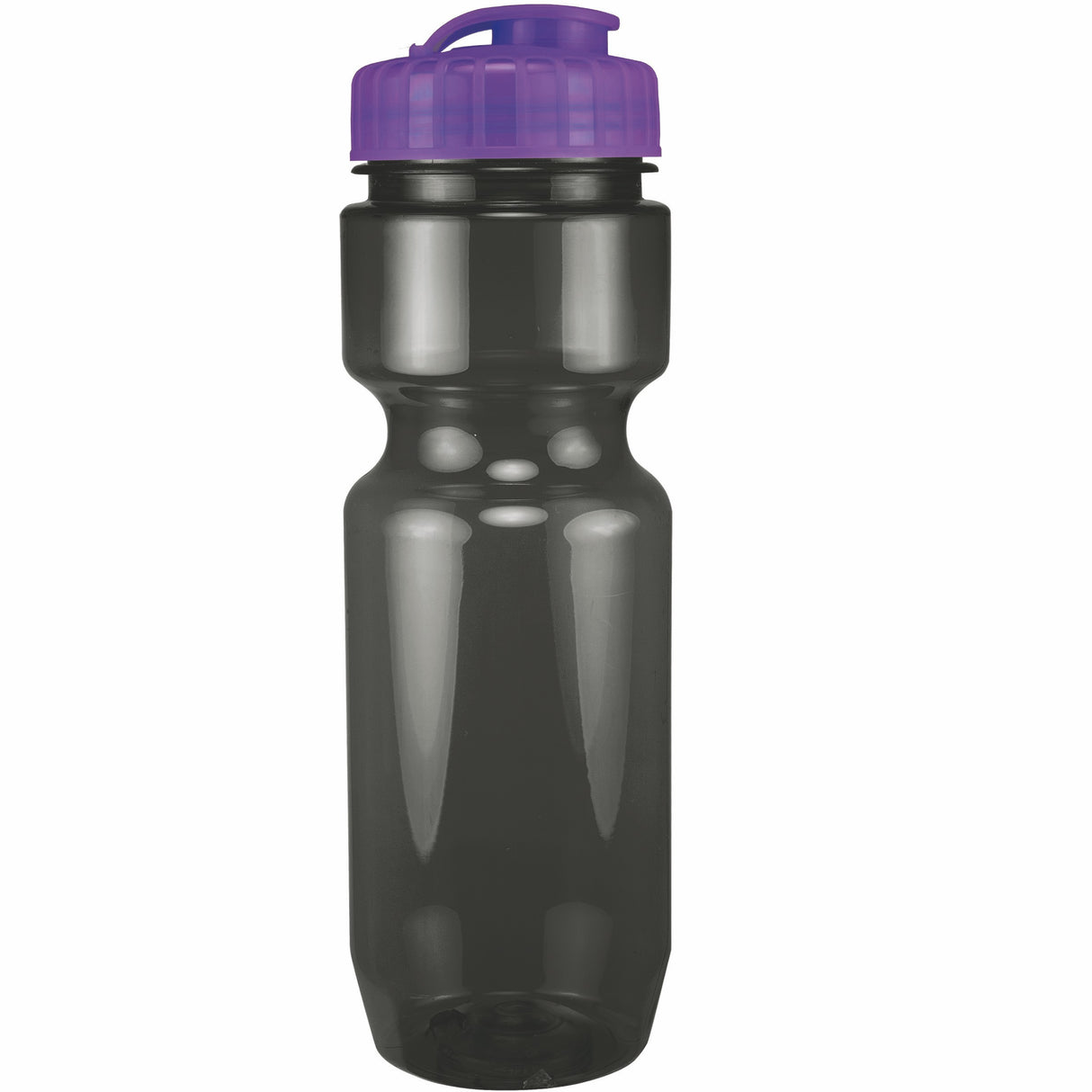 22 Oz. Translucent Bike Bottle w/ Flip Top Lid
