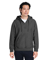 000239 Team 365 Unisex Zone HydroSport? Heavyweight Quarter-Zip Hooded Sweatshirt